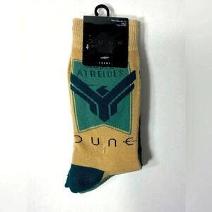 Dune - House Atreides - 2 Pairs of Crew Socks / Size 6 1/2 - 12 -  BNWT 🏜️🪱🗡️